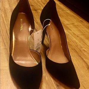 Black Velvet Merona heels